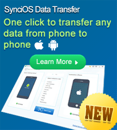 SynciOS Data Transfer banner